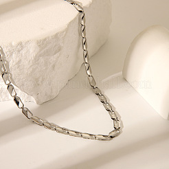 Стильные наборы браслетов и ожерелий из нержавеющей стали 304 VU2400-1