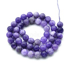 Природного кварца нитей бисера G-N355-8mm-69