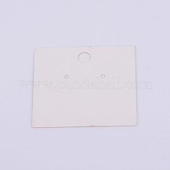 Карты дисплея серьги крафт-бумаги CDIS-WH0013-21