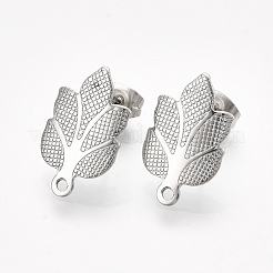 Фурнитура для сережек-гвоздиков из нержавеющей стали марки 304 X-STAS-S079-64B