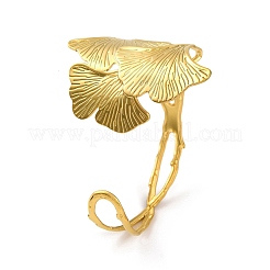 Браслеты-манжеты открытого типа из нержавеющей стали 304&nbsp;BJEW-K264-01G-01