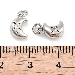 Латунные микро проложить кубического циркония подвески KK-P271-01P-B