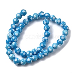 Бусины лэмпворк  LAMP-D002-8mm-01G