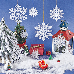 Пластиковые подвесные украшения HJEW-SC0001-73B