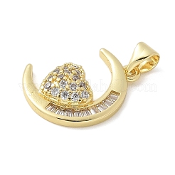 Латунные микро проложить кубического циркония подвески KK-K298-01A-G