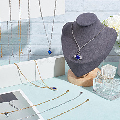 20 шт. набор из цепочек из нержавеющей стали 304 двух цветов MAK-NB0001-23