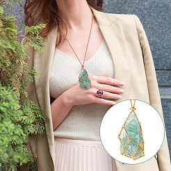 3 шт. 3 цвета 304 нержавеющая сталь макраме мешочек для изготовления ожерелья&nbsp;NJEW-PH01550