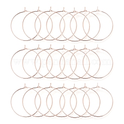 Латунь бокал очарование кольца серьги обруча&nbsp;X-EC067-2RG