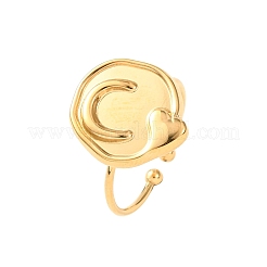 Регулируемые манжеты из нержавеющей стали 304 с открытыми кольцами&nbsp;RJEW-C151-01A-G