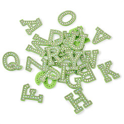 Патчи со стразами из смолы алфавита&nbsp;DIY-TAC0005-45G