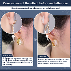 36 шт. акриловая гайка для ушей для женщин FIND-FG0004-77