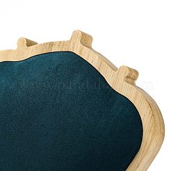 Подставки для ожерелий из микрофибры и дерева в форме бюста NDIS-H042-03B