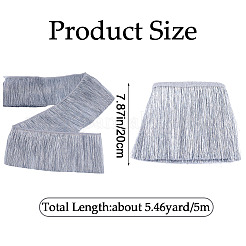5 м отделка бахромой из полиэстера DIY-GF0007-86