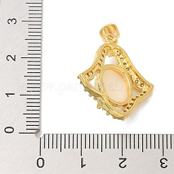 Стойки обшивки латунь микро проложить Циркон подвеску&nbsp;KK-K293-31G