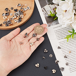 30 шт. 3-х цветные литые винтовые заклепки-шпильки DIY-GF0006-71