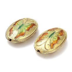 Бусины ручной работы перегородчатой CLB-Z001-04G-01