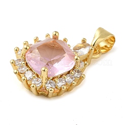 Стойки обшивки латунь микро проложить Циркон подвеску&nbsp;KK-P241-11G