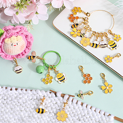 1 набор эмалевых подвесных маркеров для стежков HJEW-SC0001-58