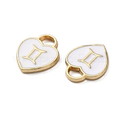 (распродажа бракованных изделий: пожелтение эмали) эмалевые подвески из золотого сплава&nbsp;ENAM-XCP0001-47C