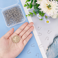 300 шт. крючки для сережек из хирургической нержавеющей стали 316&nbsp;STAS-UN0044-31