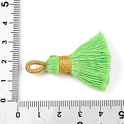 Кулон с кисточкой из поликоттона (полиэстер) FIND-N006-01C