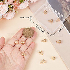 12шт латунная подвеска-ушко&nbsp;KK-BBC0008-99