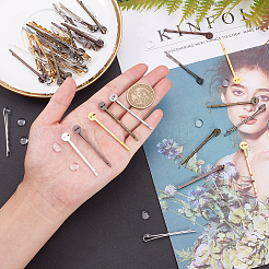 Наборы выводов для заколок для волос с железными волосами&nbsp;PHAR-PH0001-07-WH