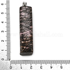 Естественно родонит большие кулоны&nbsp;G-F820-03P-10