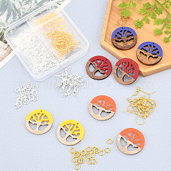 Наборы для изготовления сережек с подвесками своими руками DIY-OC0005-12