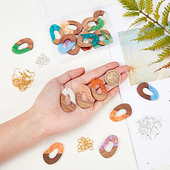 Наборы для изготовления сережек с подвесками своими руками DIY-OC0006-24