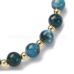 4 шт. браслеты с подвесками из натуральных бусин апатита&nbsp;BJEW-JB12042