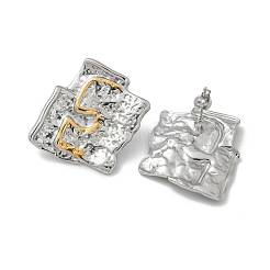 Серьги-гвоздики из нержавеющей стали 304 для женщин STAS-Z117-02GP