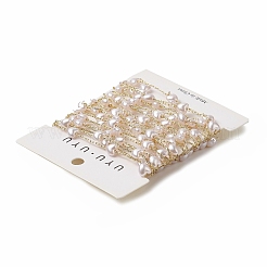 Пластиковые жемчужные цепочки ручной работы из бисера CHC-C026-02