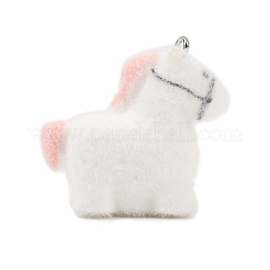 Подвески из непрозрачной смолы с изображением животных&nbsp;RESI-I353-01P-01