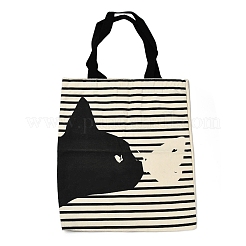 Милые сумки на плечо из ткани с изображением кота&nbsp;LS-ABAG-R001-01D
