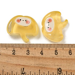 Кабошоны из непрозрачной смолы с тематикой ледяного океана CRES-D040-02G