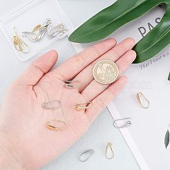 Латунные крючки для сережек&nbsp;KK-FH0001-15