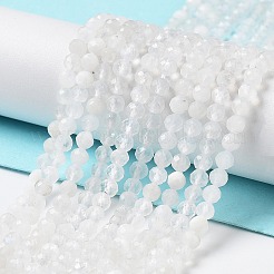 Бусины из натурального радужного лунного камня X-G-J400-E12-01