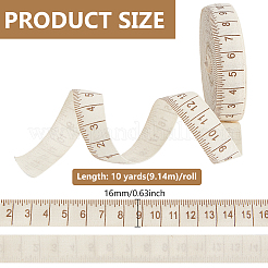 10 ярд полиэстеровой ленты с принтом&nbsp;OCOR-WH0070-147