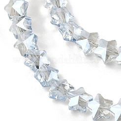 Гальванизируйте прозрачное стекло бисер нитей EGLA-U004-03A-PL01