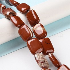 Натуральные красные яшмы бусы пряди G-K357-D06-01