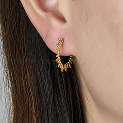 925 серьги из серебра из серебра RU6100-1