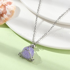 Устойчивый к потускнению 304 нержавеющая сталь кабель цепь макраме мешочек пустой держатель камней для изготовления подвесок ожерелий&nbsp;NJEW-TA00117-03