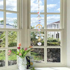 1шт подвесные хрустальные колокольчики 