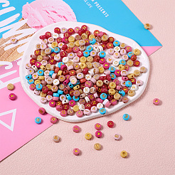 2 стиль непрозрачных акриловых бусин&nbsp;PACR-TA0001-15B