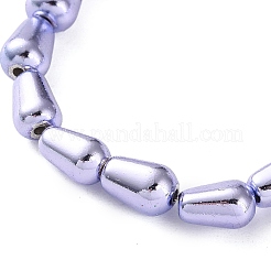 Гальванические нити синтетических магнитных гематитовых бусин G-C248-G01-6x12mm