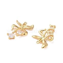 Латунь с подвесками из фианита&nbsp;KK-D024-09G