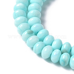 Нити бусин из натуральных пресноводных ракушек SSHEL-C013-07B