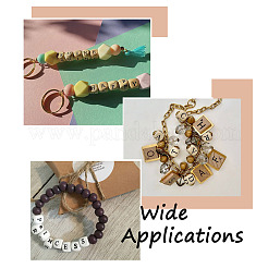 Незавершенные бусы из натурального дерева WOOD-TA0001-68