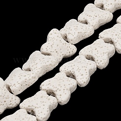 Бусы из натуральной лавы&nbsp;G-G347-02L